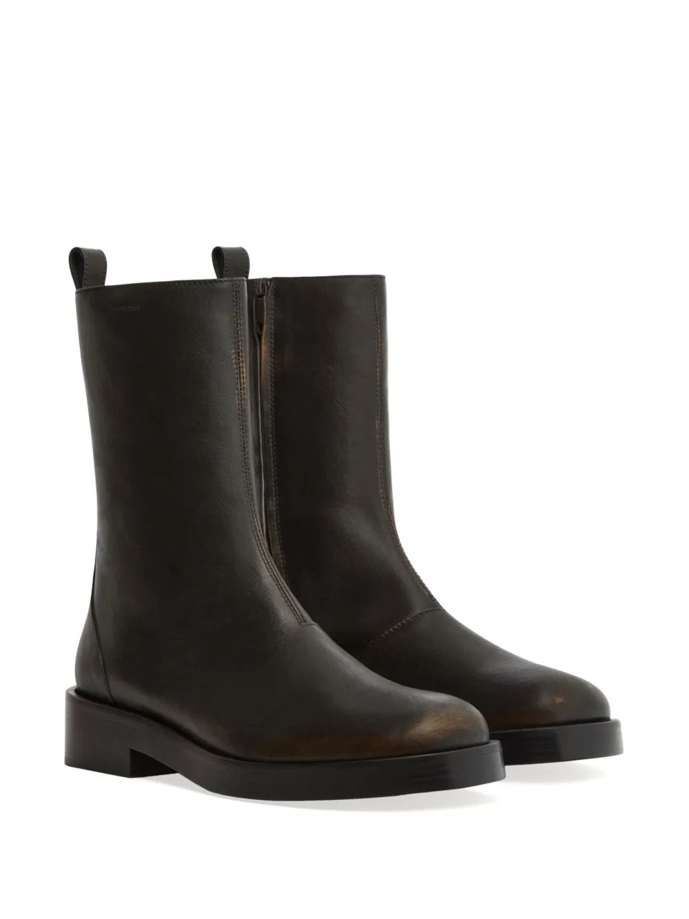 Courrèges Rider leather boots