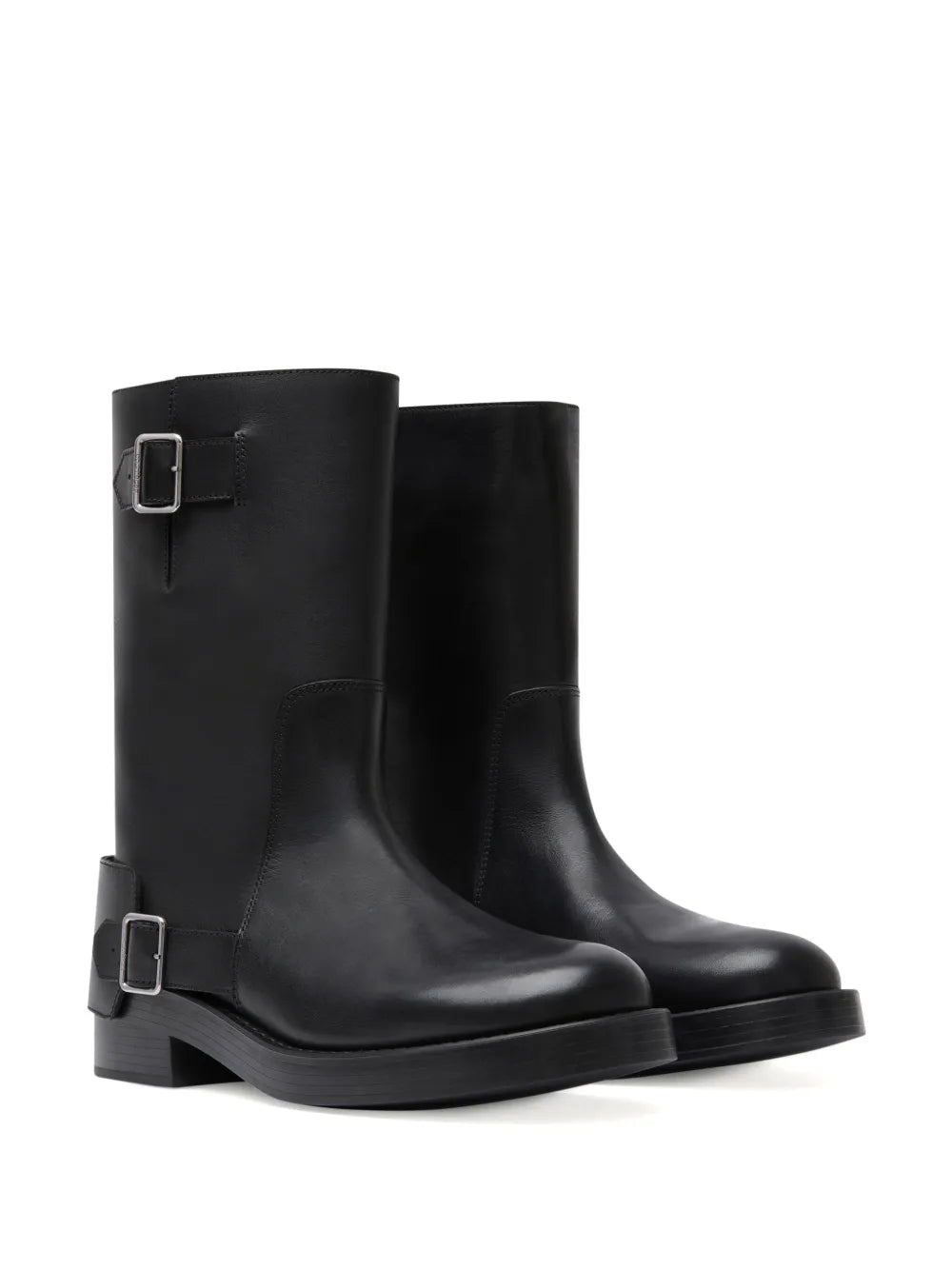 Courrèges Americana harness leather boots