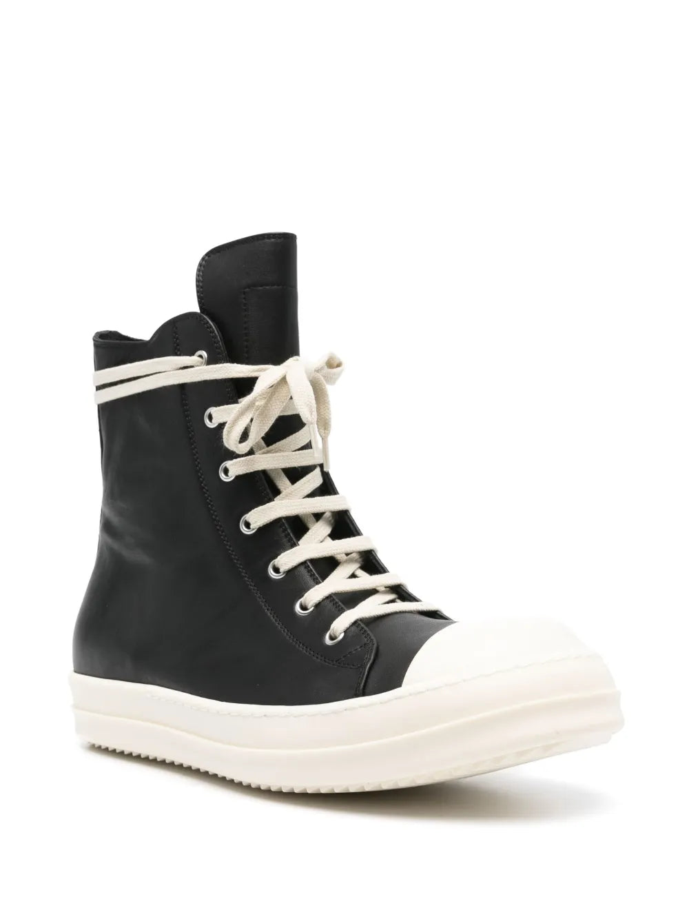 Rick Owens zip-up high-top sneakers
