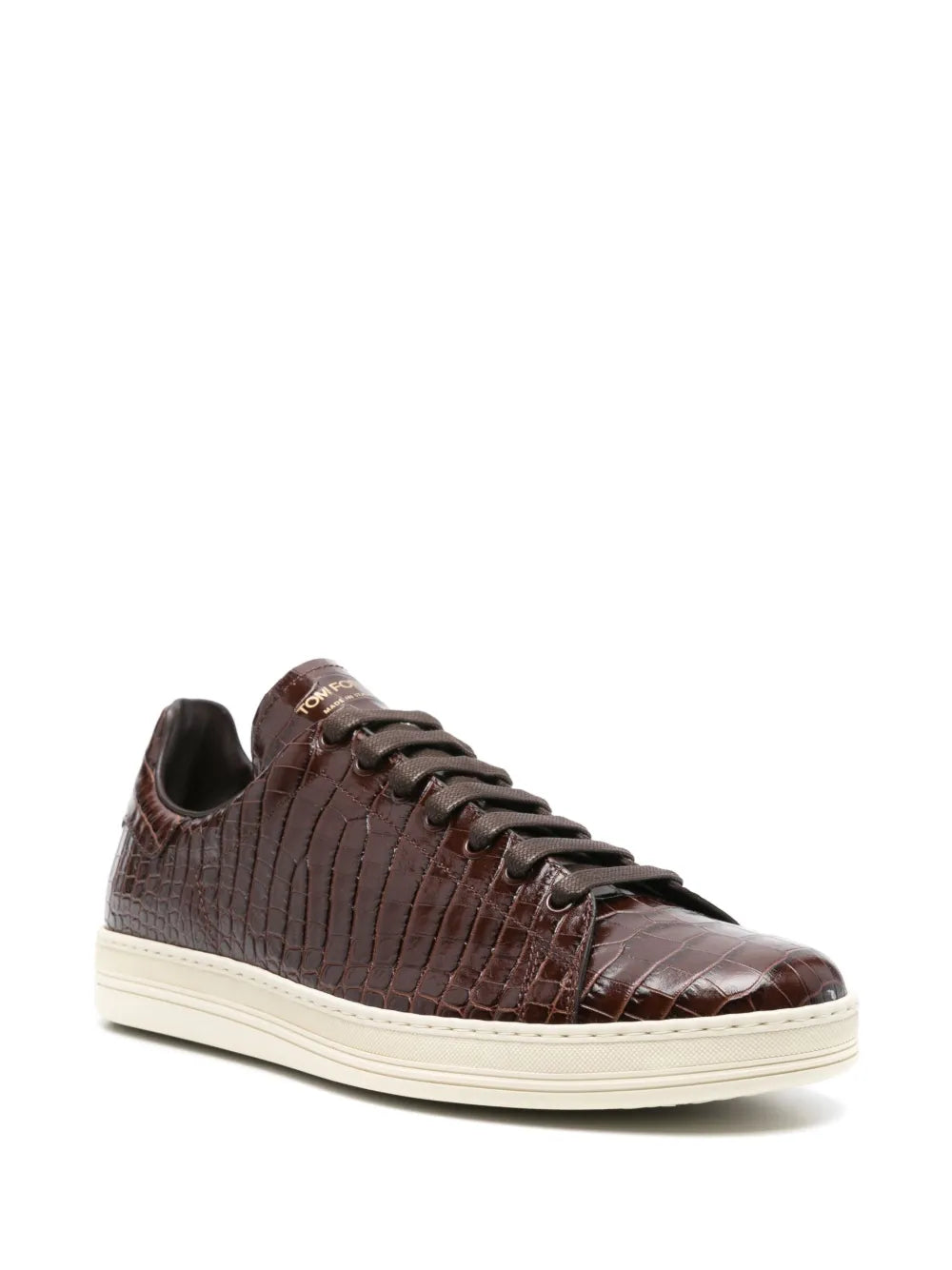 TOM FORD croc-embossed sneakers