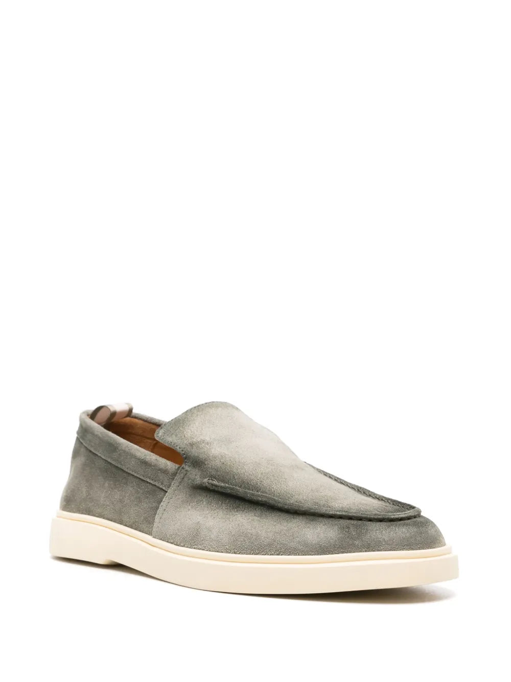 Officine Creative Bones 002 suede loafers