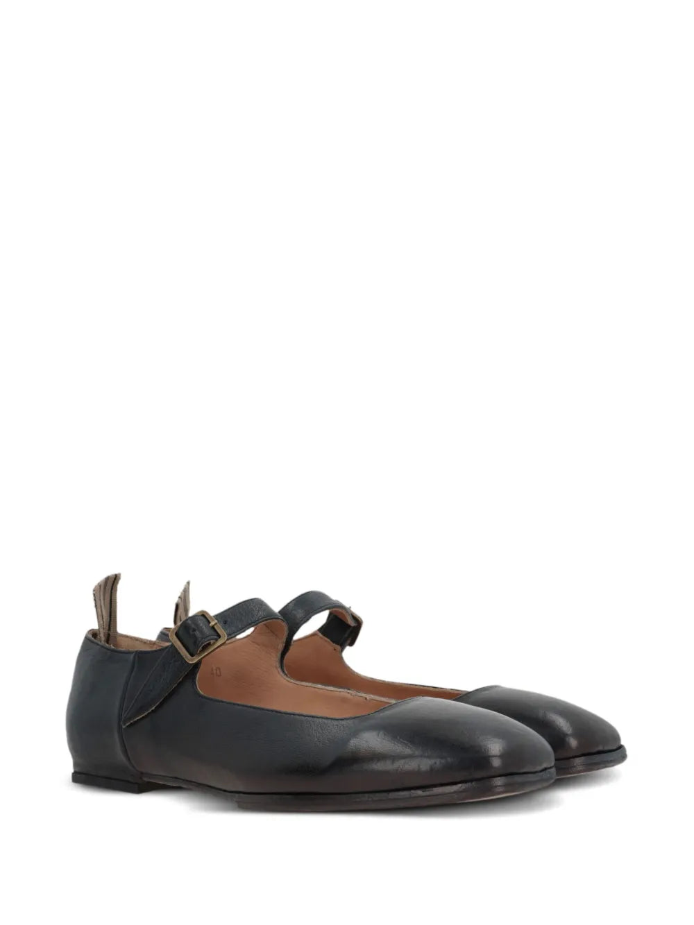 Ziggy Chen buckle-fastened mary janes