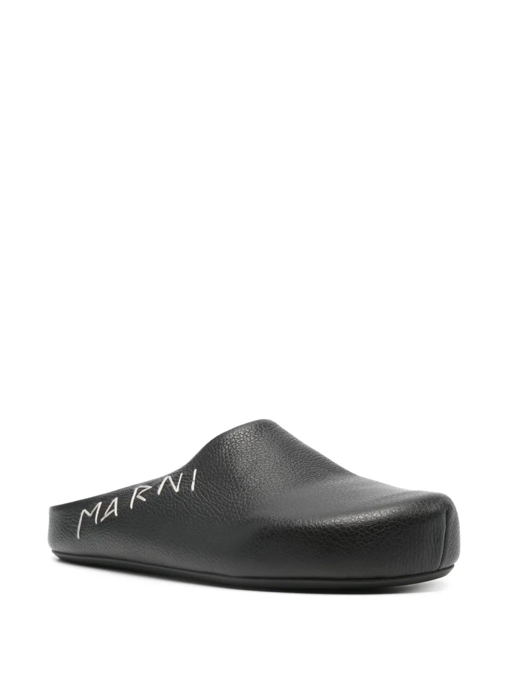 Marni logo-embroidered slippers