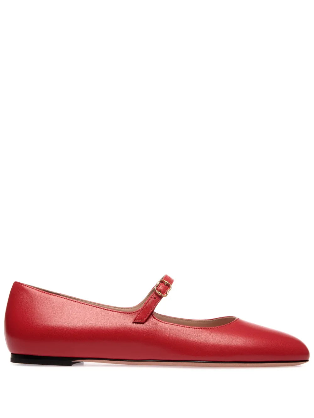 Bally brushed leather mary-jane shoes