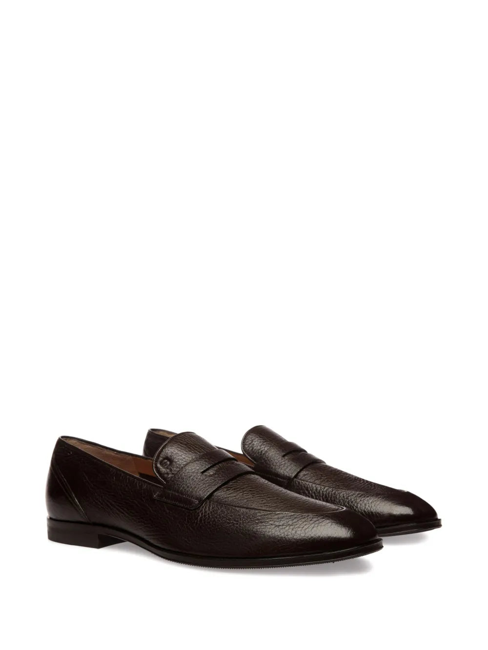 Bally Westminster Loafer in Deer Leather wide foot morphology