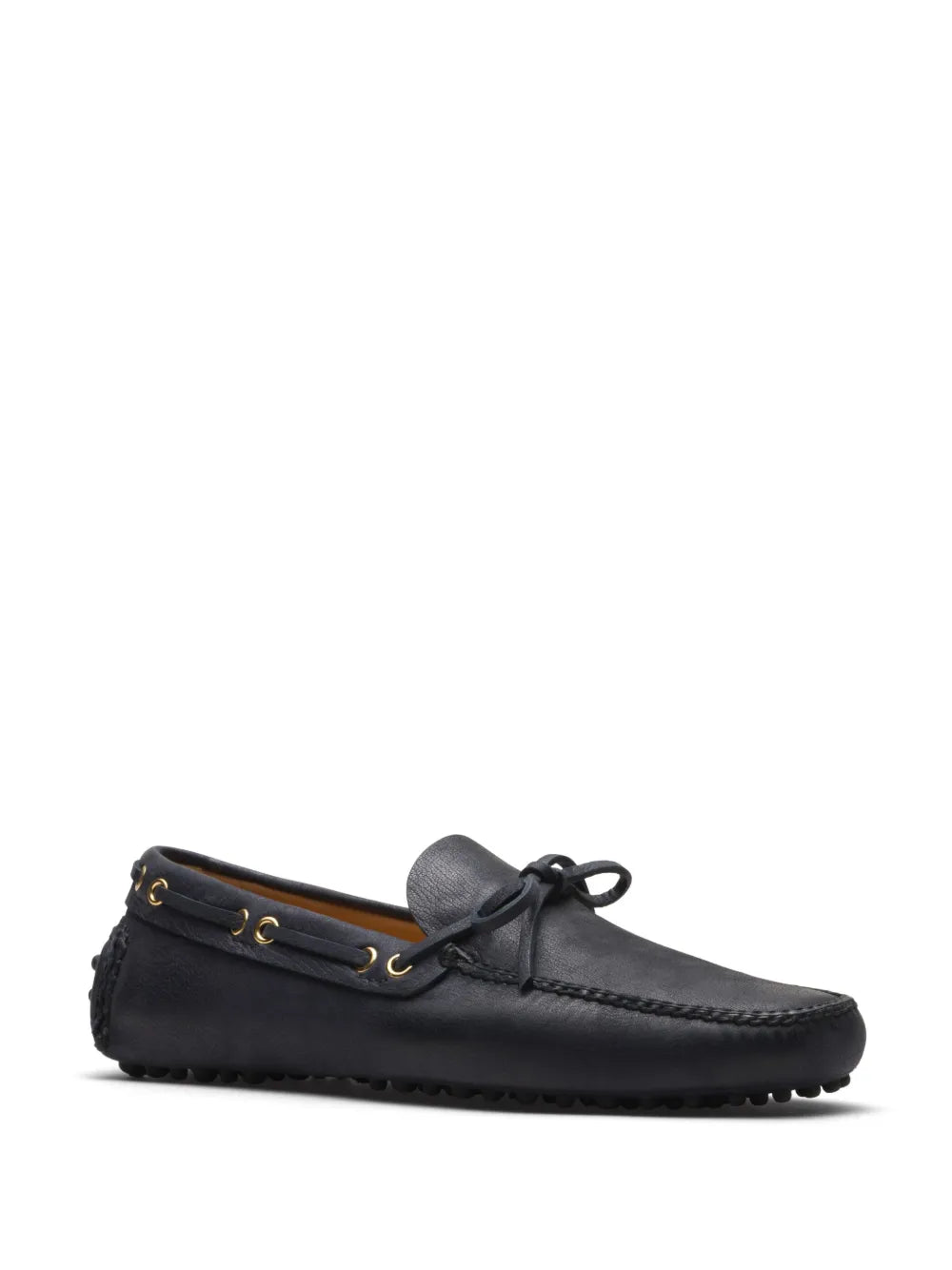 Car Shoe lace-up leather boat shoes