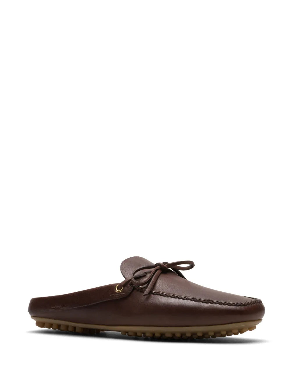 Car Shoe lace-up leather slippers