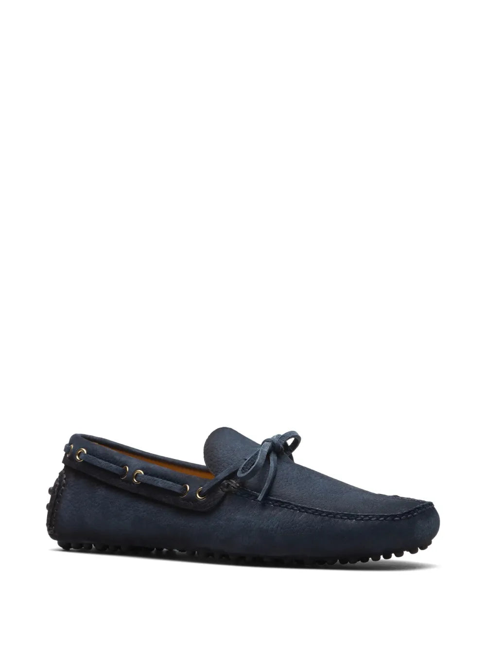 Car Shoe bow-detail leather boat shoes