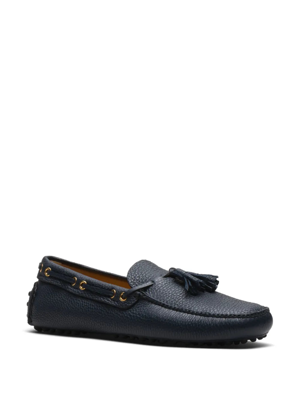 Car Shoe tassel-detail leather boat shoes
