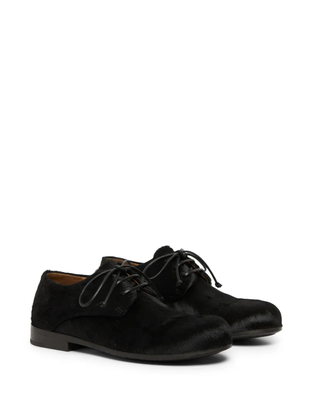 Marsèll calf hair leather derby shoes