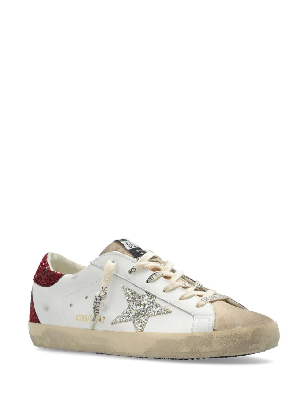 Golden Goose Super-Star distressed leather sneakers