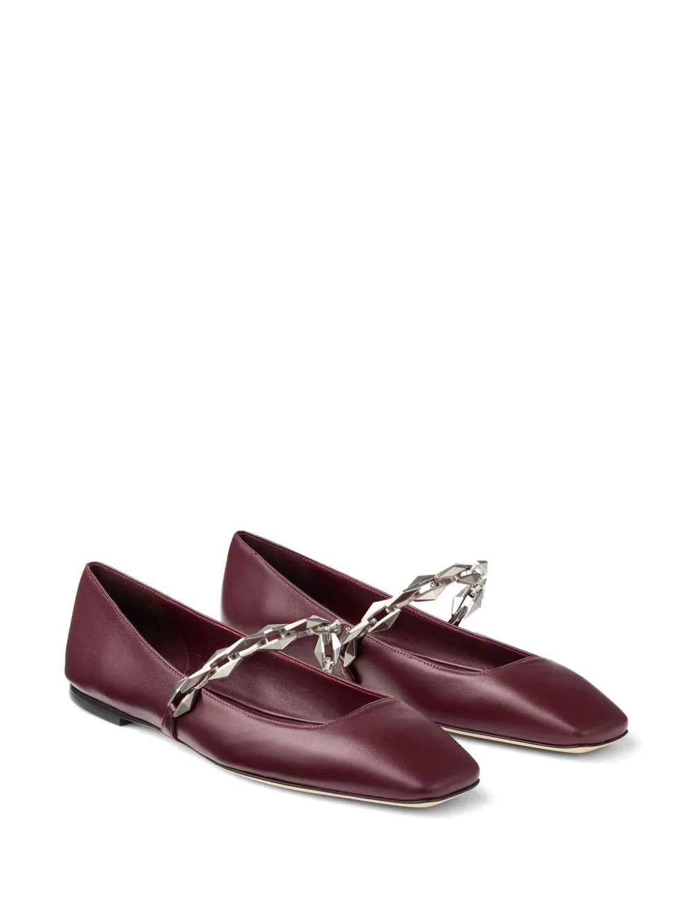 Jimmy Choo Diamond Tilda ballerina shoes