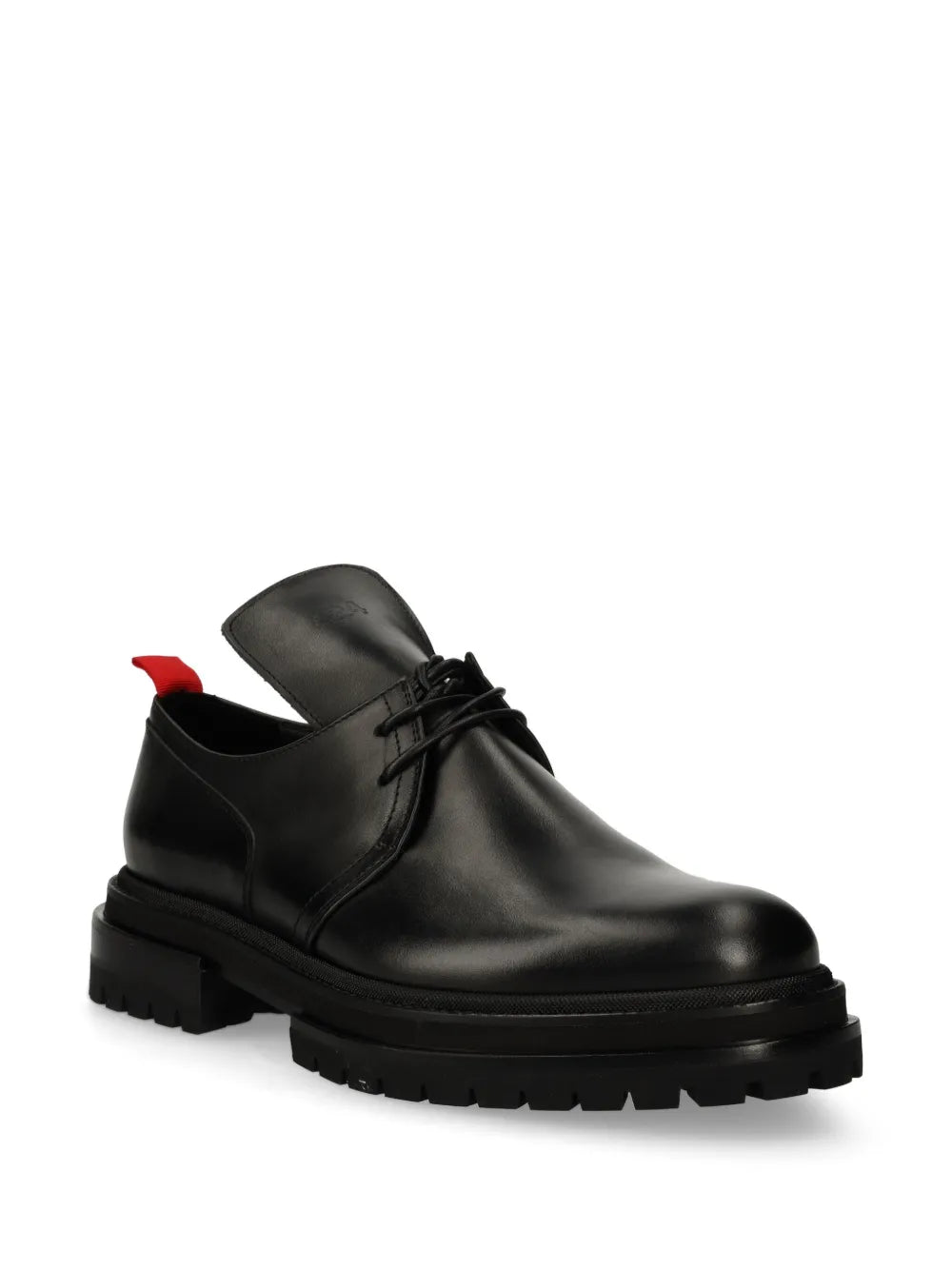 424 leather derby shoes