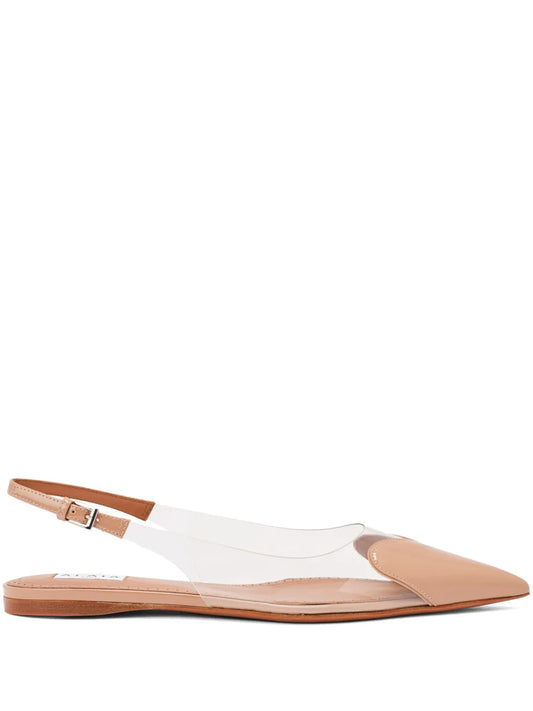 Alaïa Le Cœur ballerina shoes