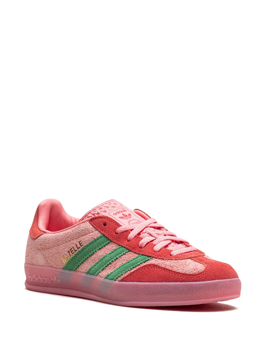 adidas Gazelle Indoor "Semi Pink Spark/Preloved Scarlet" sneakers
