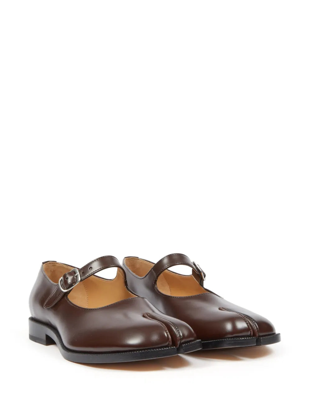 Maison Margiela Tabi leather Mary Janes