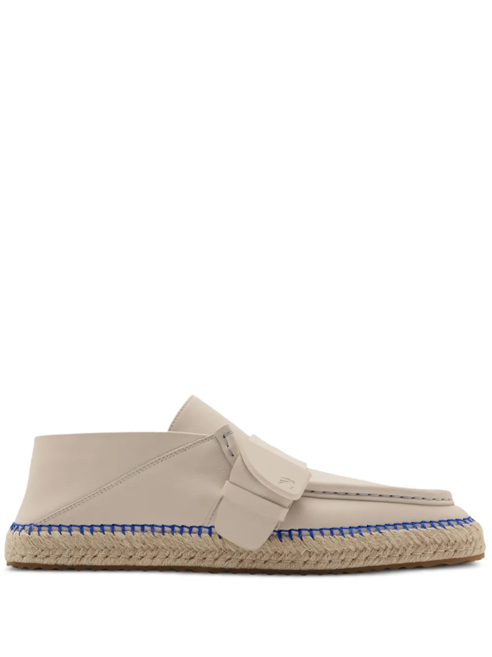 Burberry leather Deck espadrilles