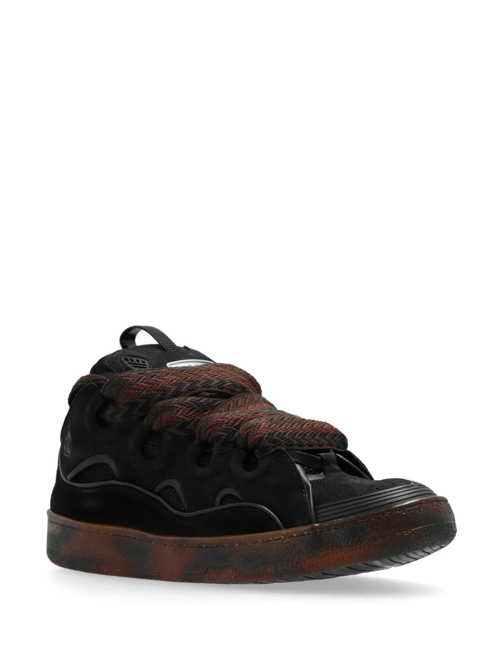 Lanvin Curb Lite logo-patch sneakers