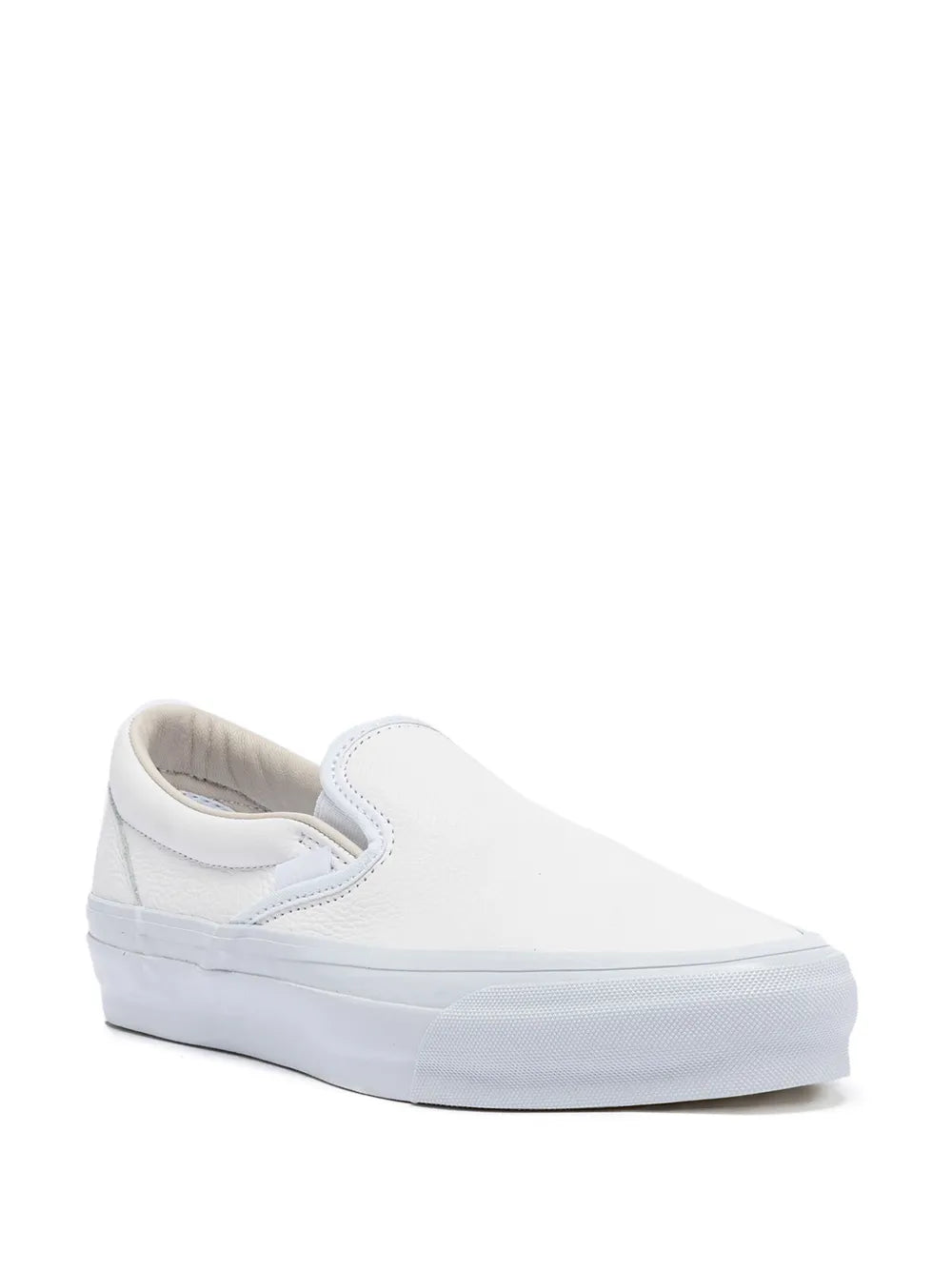 Vans leather classic slip-on sneakers