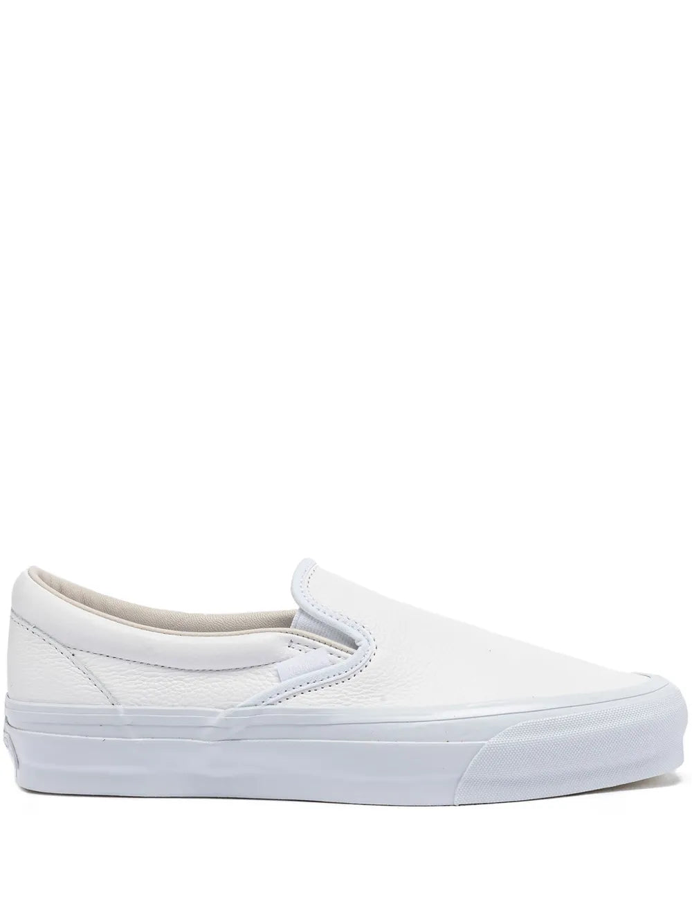 Vans leather classic slip-on sneakers