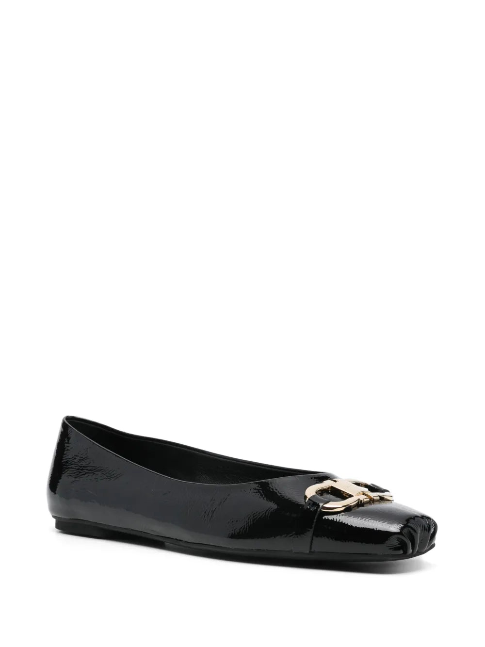 Ferragamo Gancini-buckle ballerina shoes