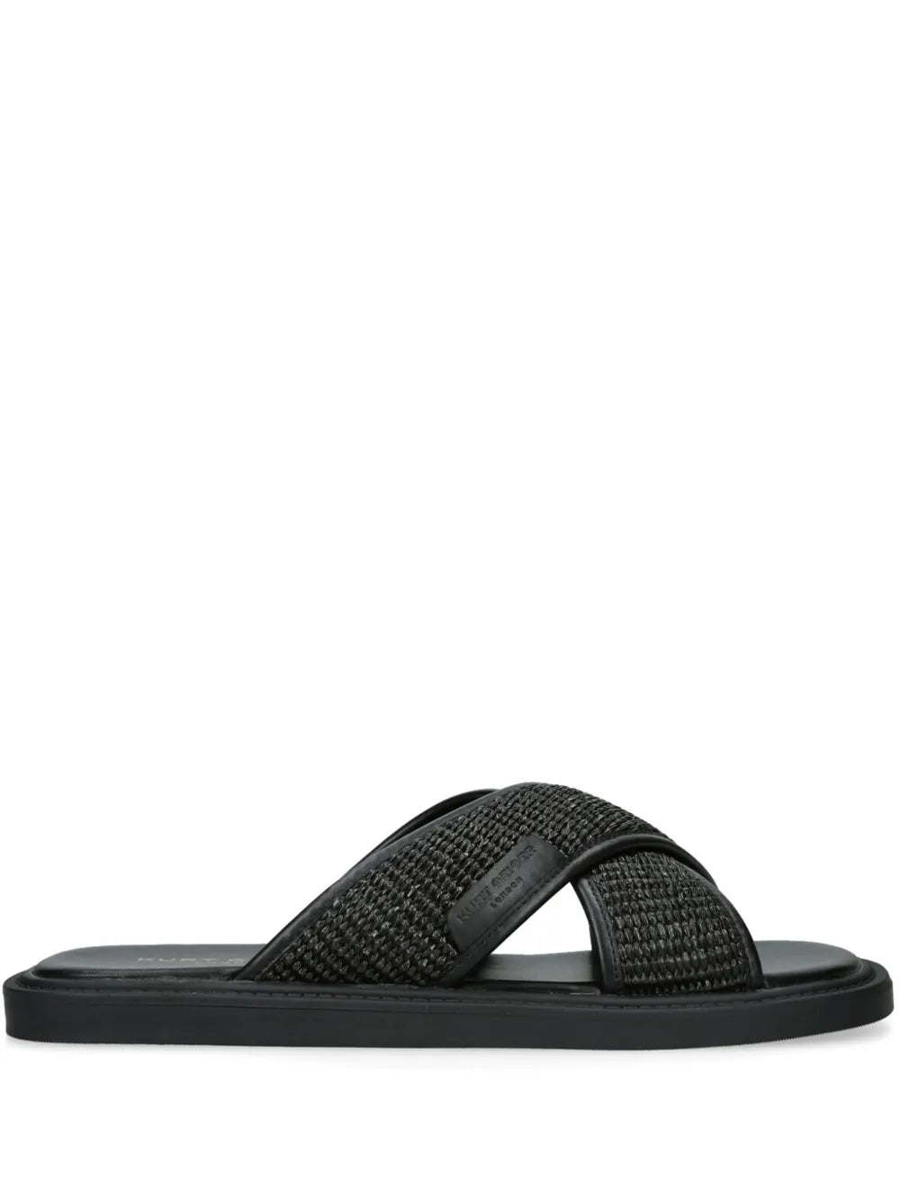Kurt Geiger London Owen raffia slides