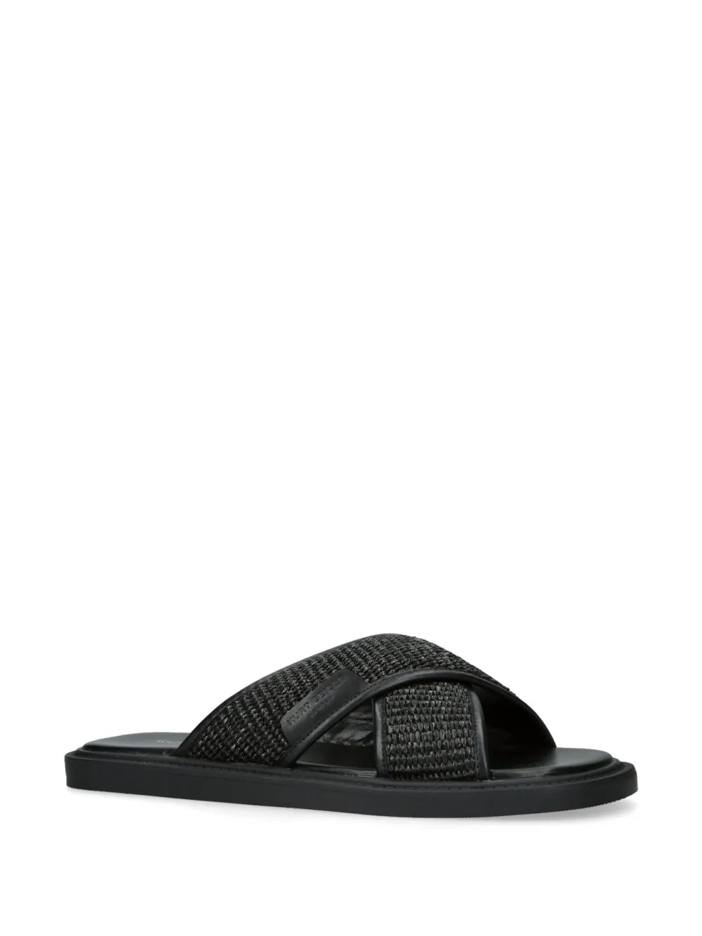 Kurt Geiger London Owen raffia slides