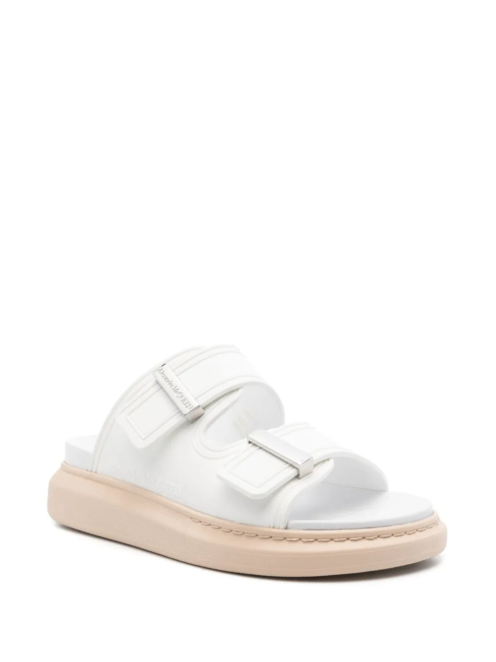 Alexander McQueen Hybrid double-strap slides