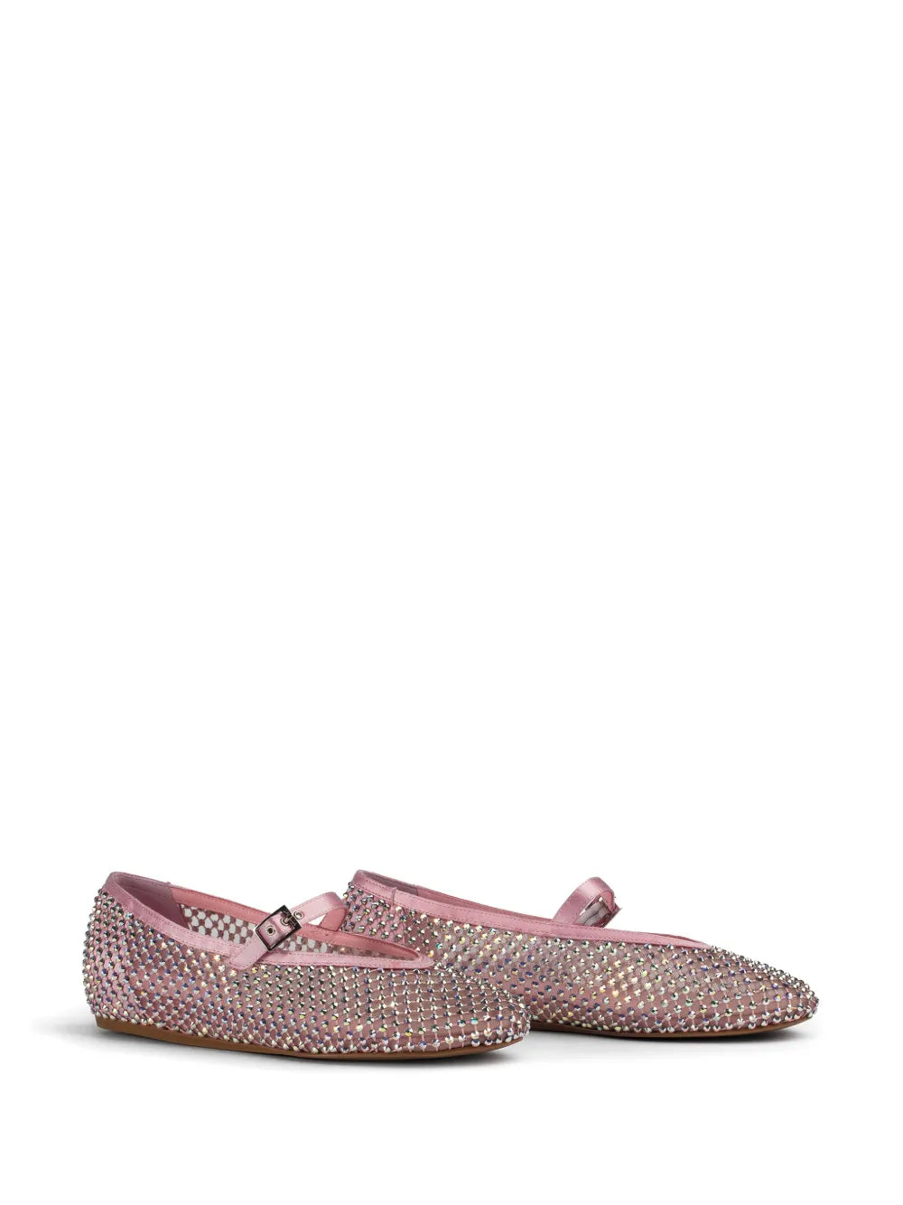 Le Silla Gilda crystal-embellished ballerina shoes
