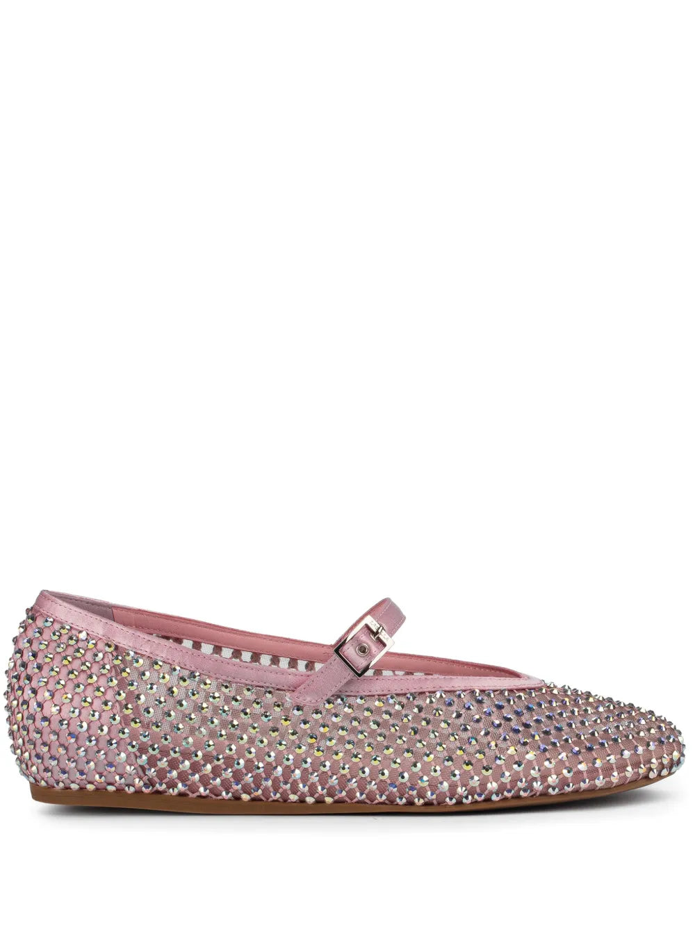 Le Silla Gilda crystal-embellished ballerina shoes