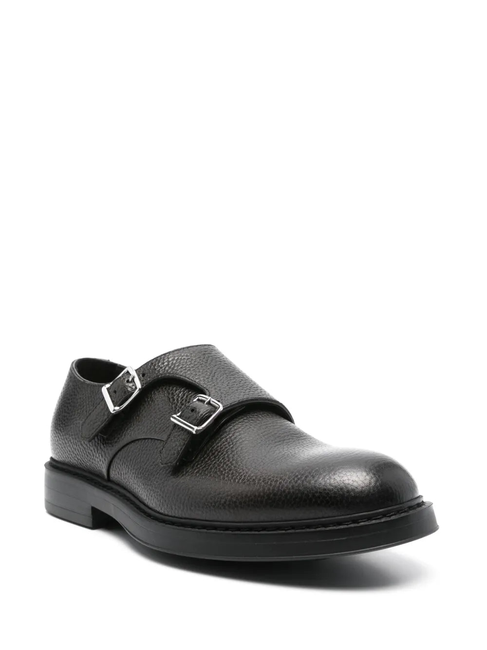 Doucal's leather monk shoes