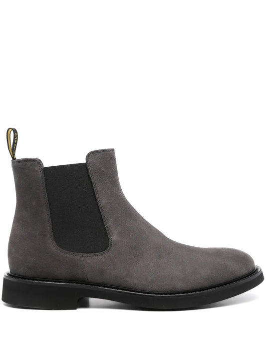 Doucal's pull-on suede Chelsea boots