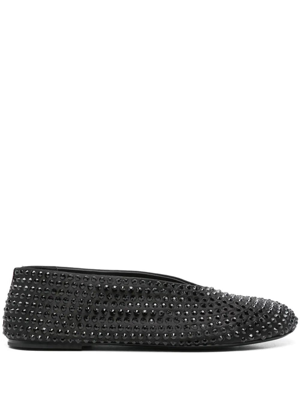 KHAITE Marcy crystal-emebellished ballerinas