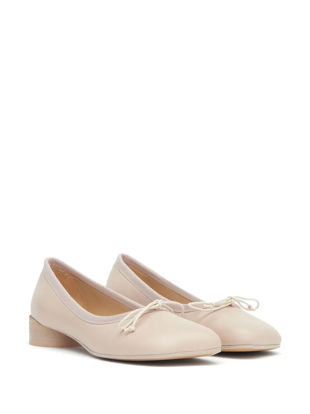 MM6 Maison Margiela Anatomic leather ballerina shoes