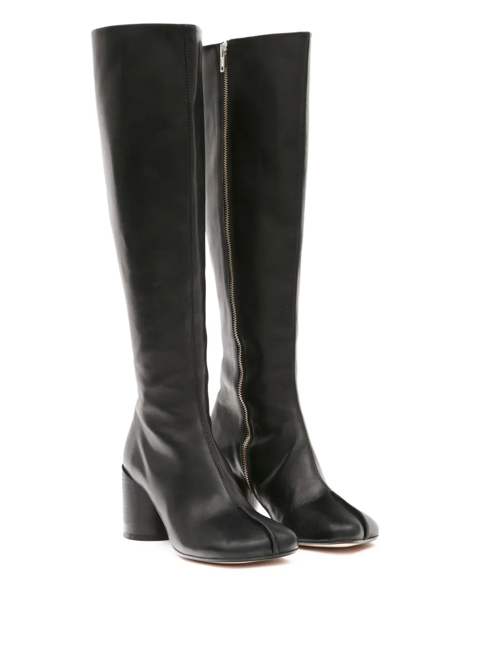 MM6 Maison Margiela knee-high leather boots