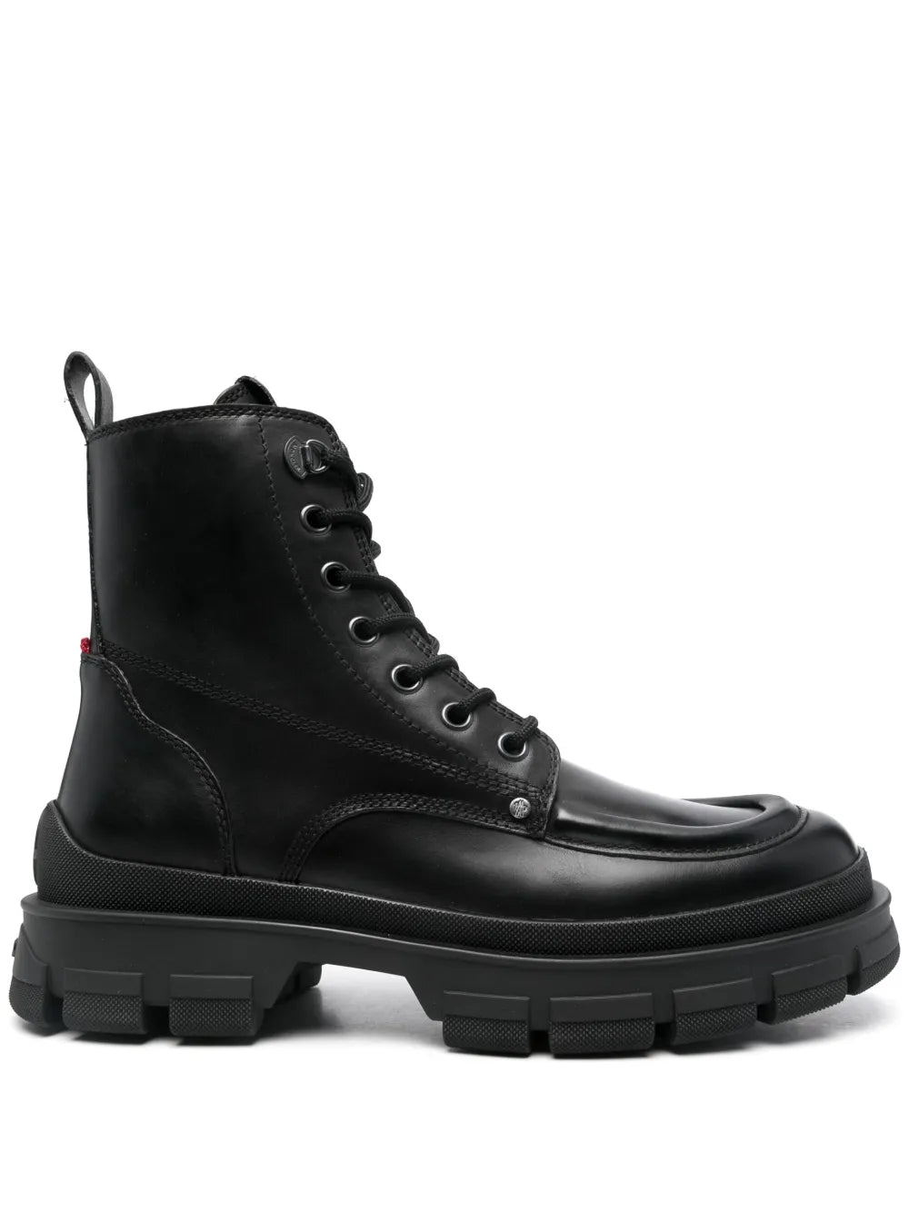 Moncler Heavea City leather boots