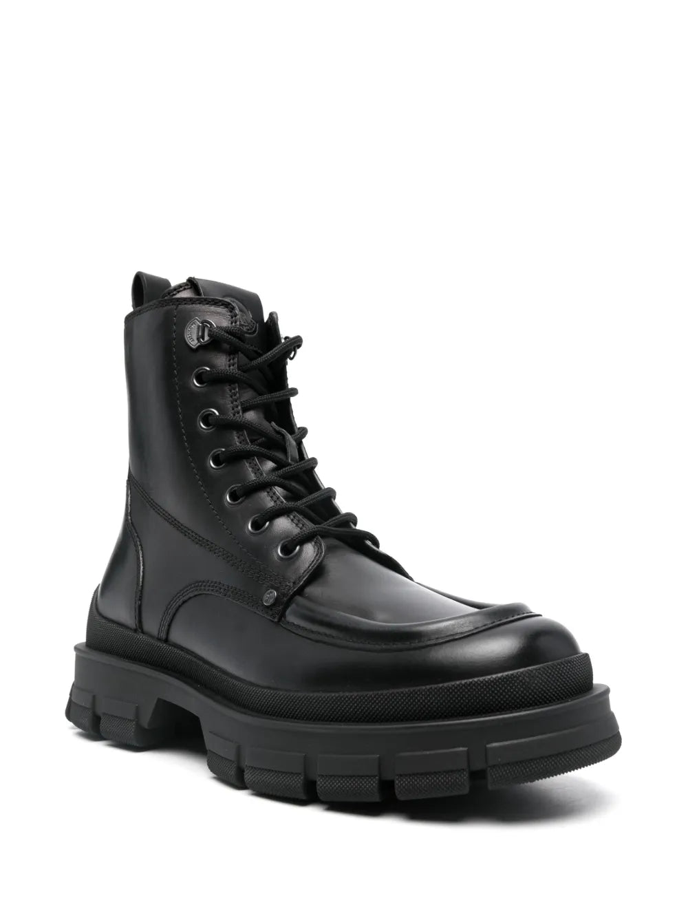 Moncler Heavea City leather boots