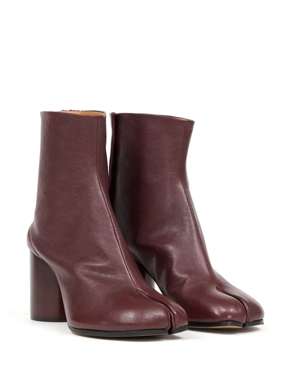 Maison Margiela Tabi 80mm leather ankle boots