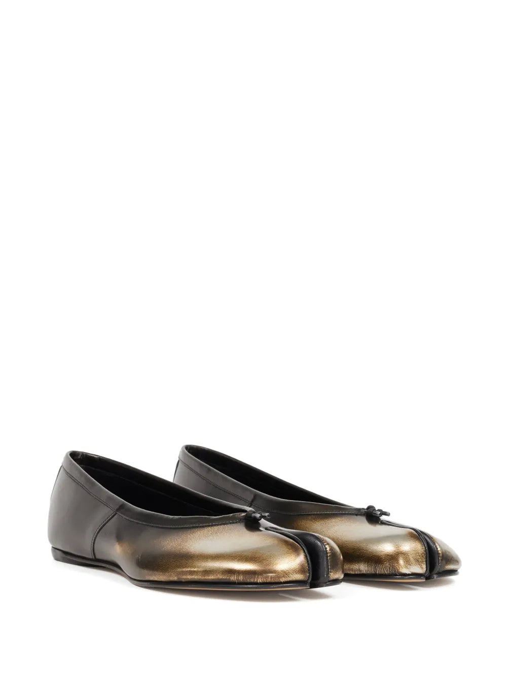 Maison Margiela Tabi leather ballerina shoes