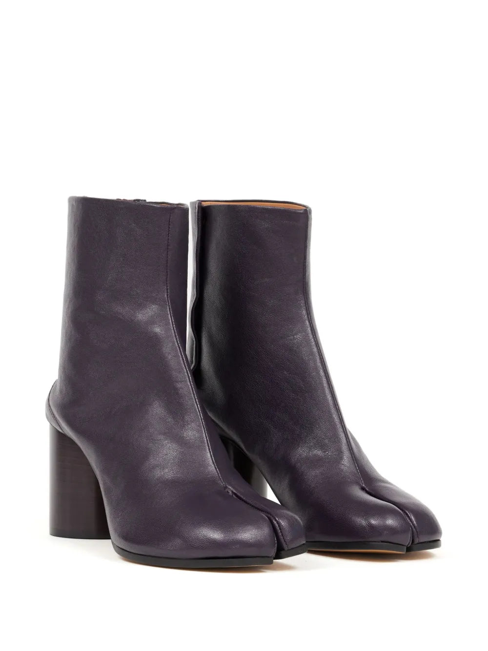 Maison Margiela Tabi 80mm leather ankle boots