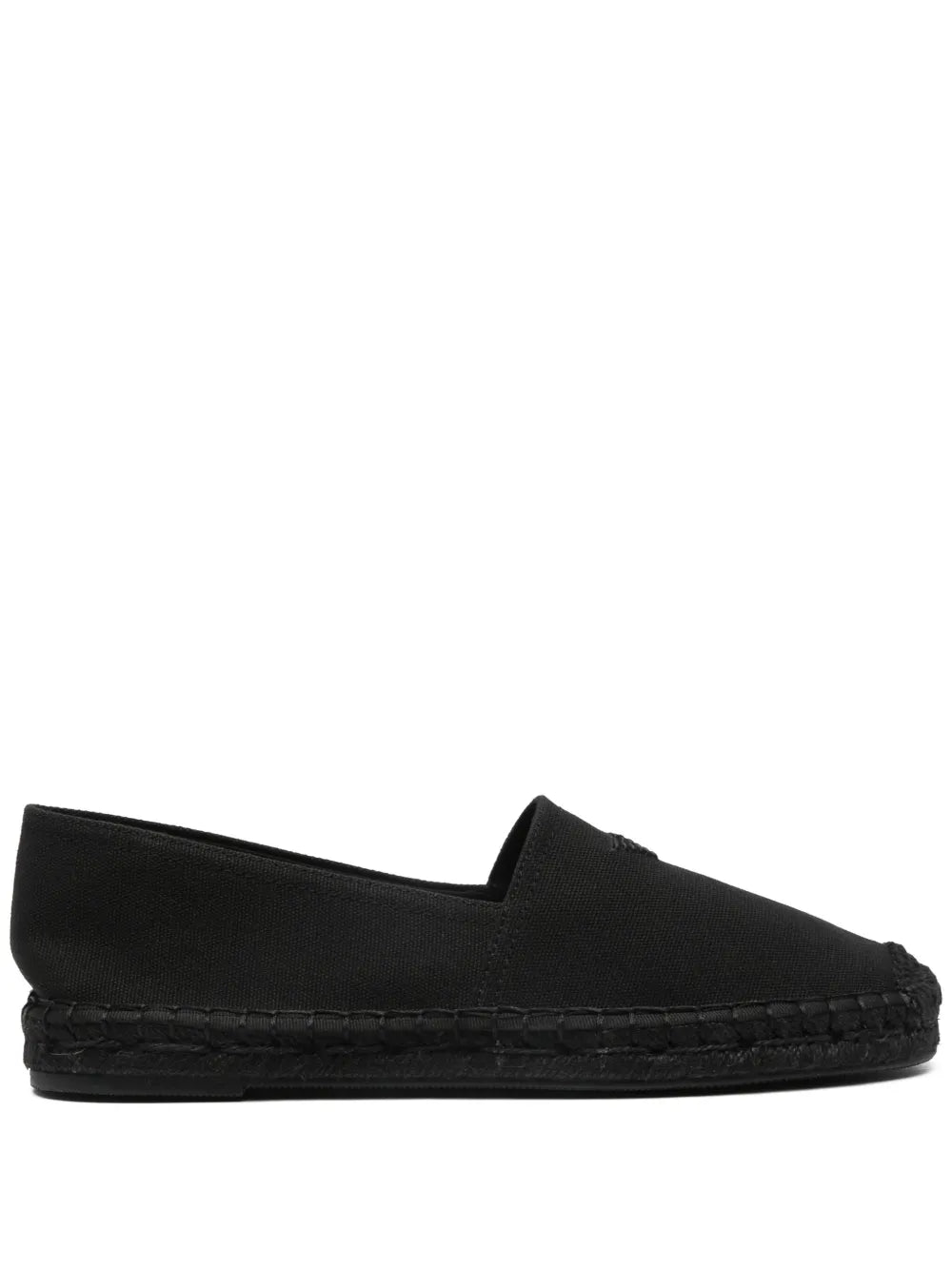 Emporio Armani embroidered-logo espadrilles