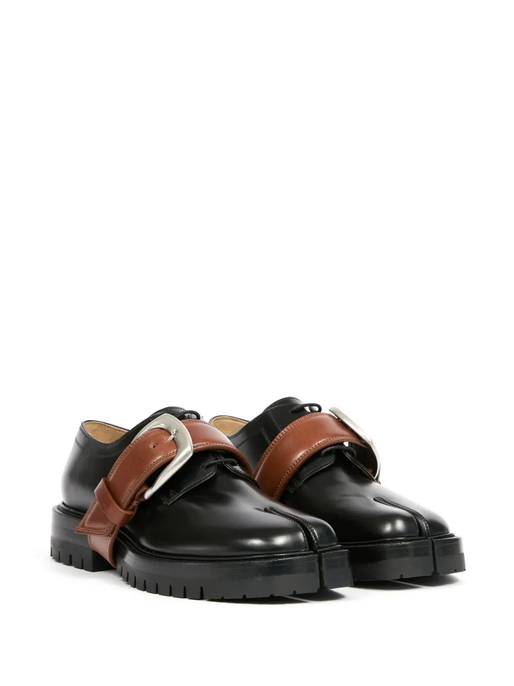 Maison Margiela Tabi County leather loafers