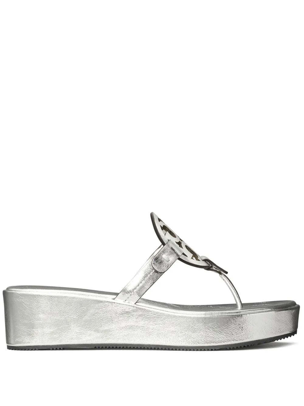 Tory Burch Miller 25mm metallic-effect slides