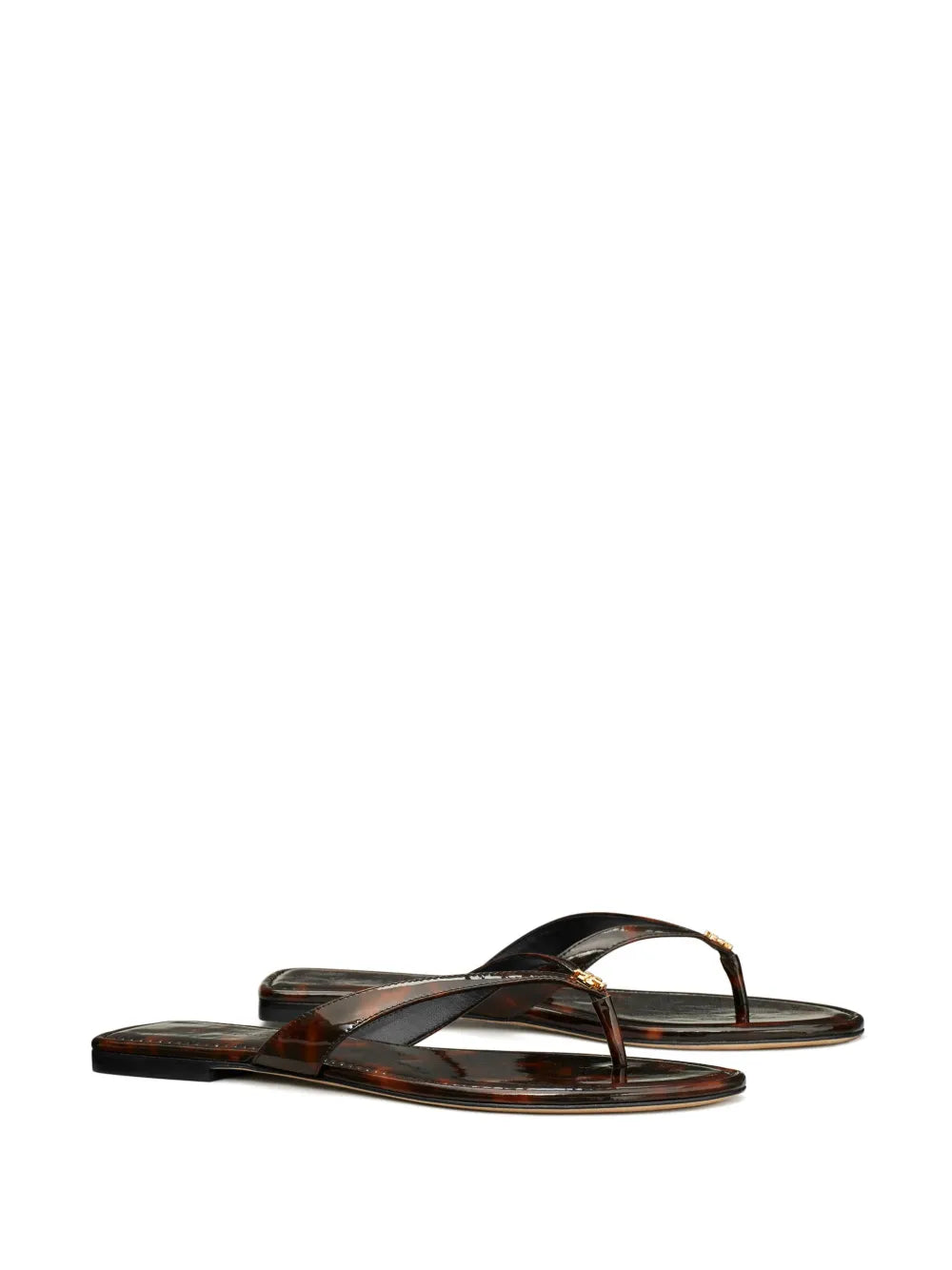 Tory Burch Classic leather flip flops