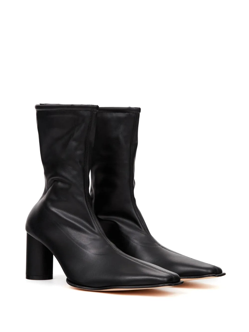 MM6 Maison Margiela Trunk leather boots