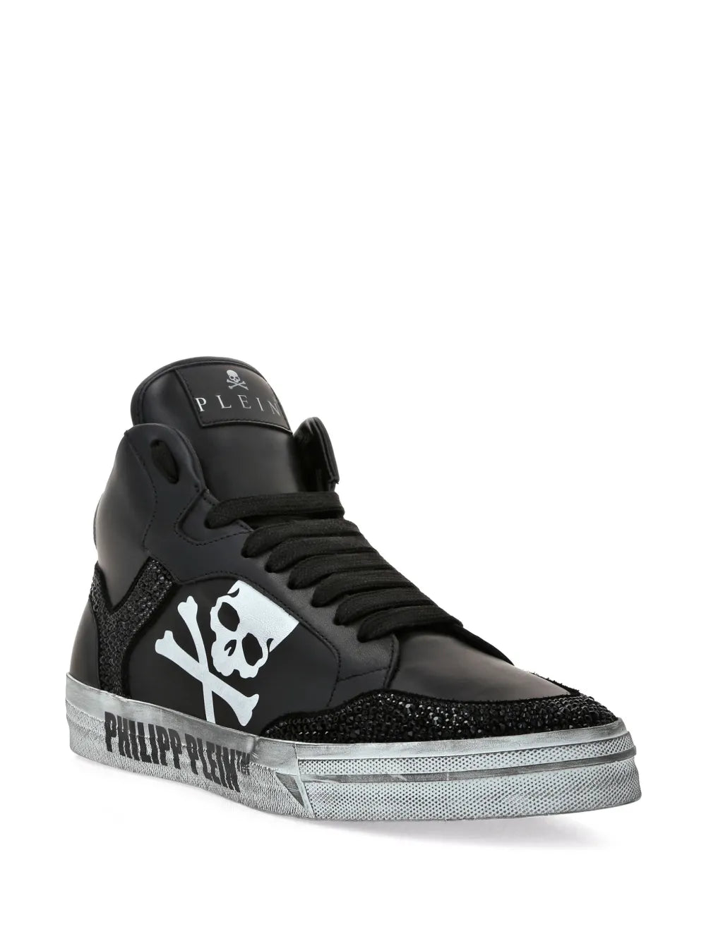 Philipp Plein Retrokickz TM leather sneakers