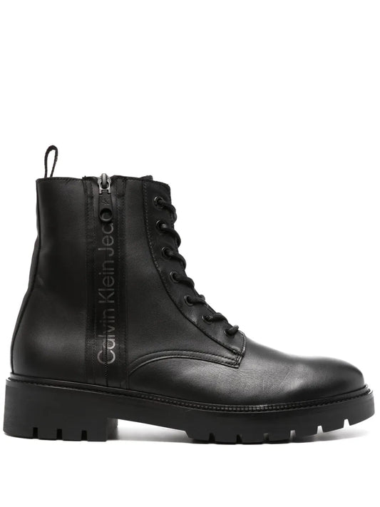 Calvin Klein Jeans zip-up combat boots