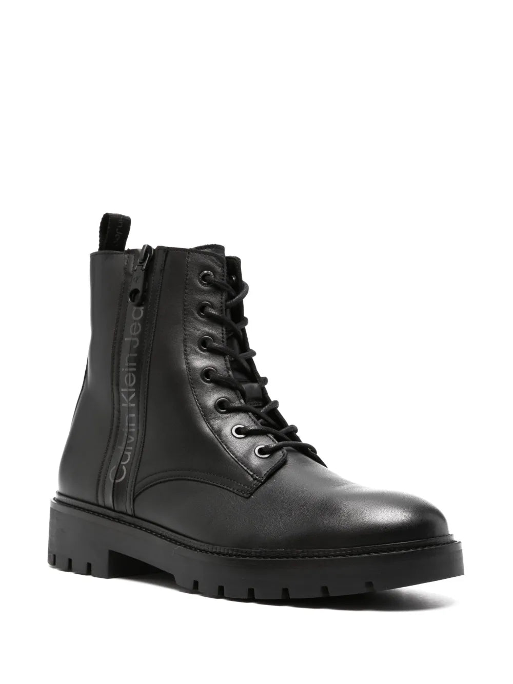Calvin Klein Jeans zip-up combat boots