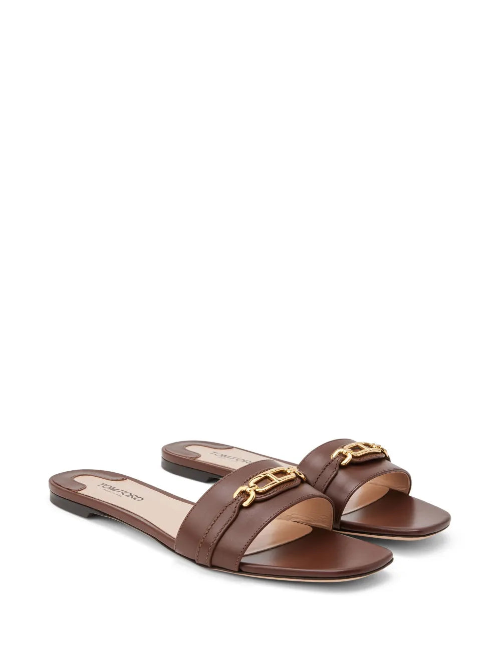 TOM FORD Whitney leather slides