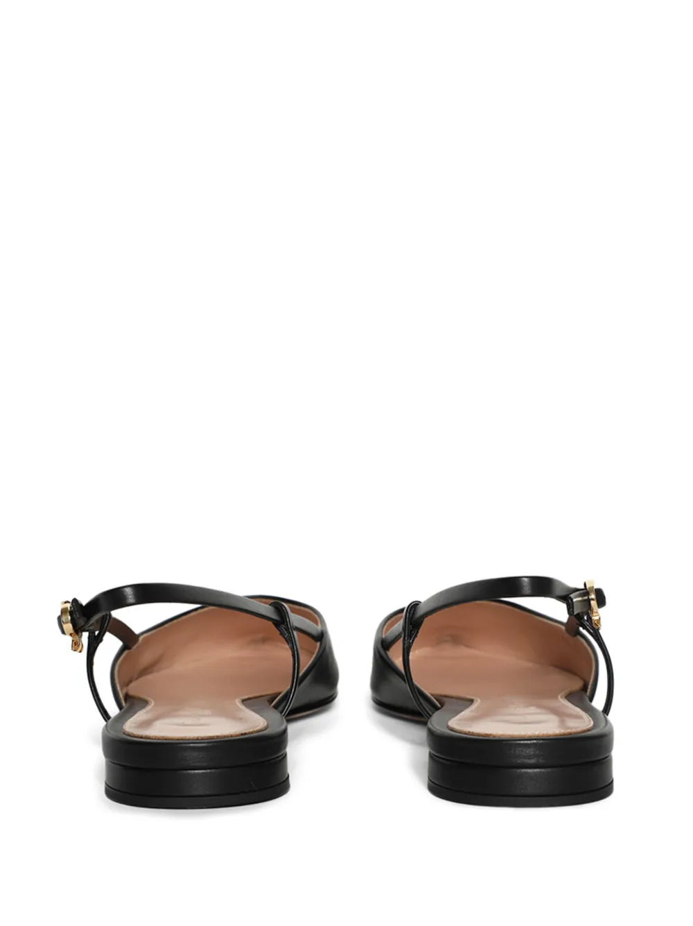 Gianvito Rossi Ascent leather ballerina shoes